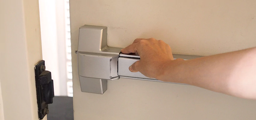 Roller Gate Panic Bar Installation in Midway City, California